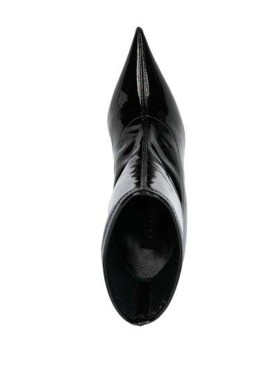 Casadei Super Blade Ultravox 100mm Boots In Black