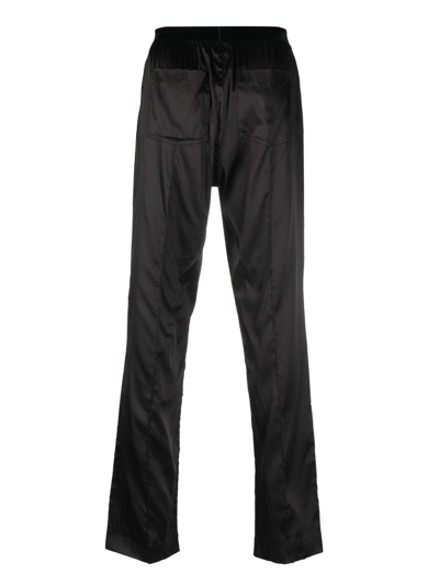 Shop Tom Ford Logo-waistband Lounge Pants In 202