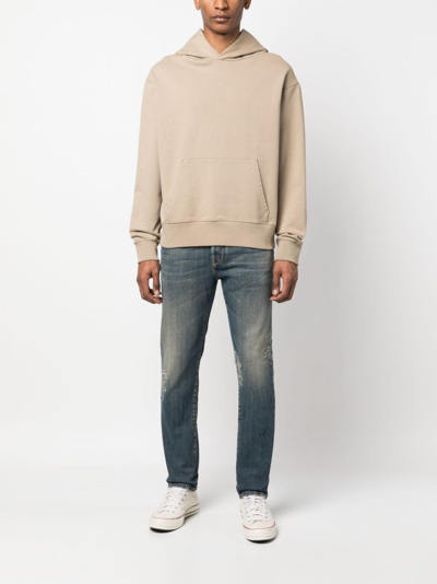 Shop Jacob Cohen Mid-rise Slim-fit Jeans In Blue