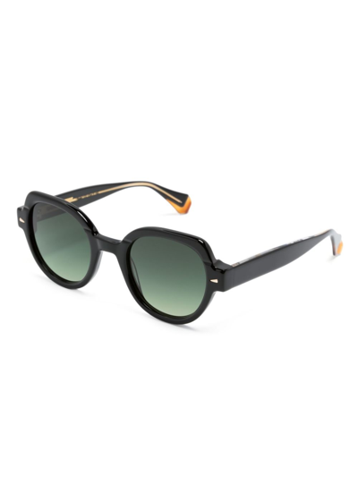 Shop Gigi Studios Magguie Oversize-frame Sunglasses In Black