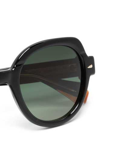 Shop Gigi Studios Magguie Oversize-frame Sunglasses In Black