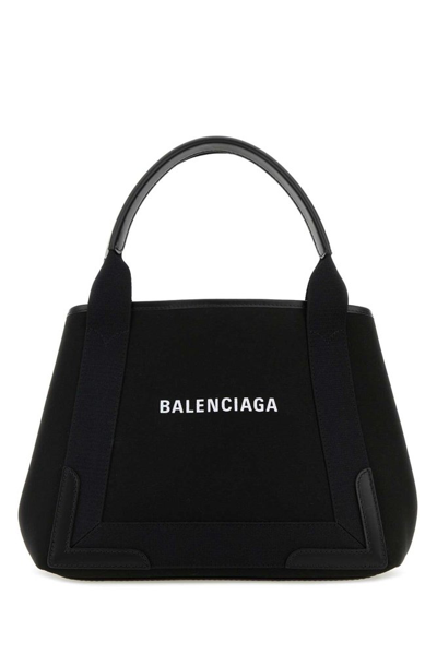 Shop Balenciaga Small Cabas Tote Bag In Black