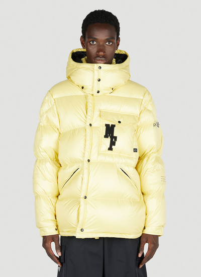 Shop Moncler Genius Anthemiock Padded Jacket In Yellow