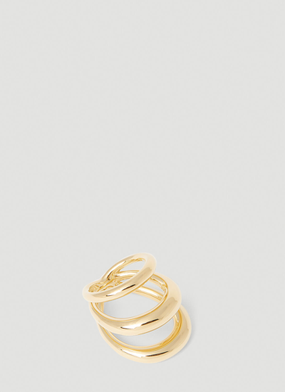 Shop Charlotte Chesnais Bague Echo Ring In Gold