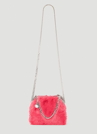 Shop Stella Mccartney Mini Shoulder Bag In Pink
