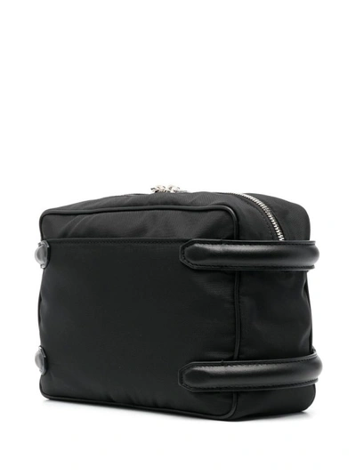 Shop Alexander Mcqueen The Harness Shoulder Bag In Black