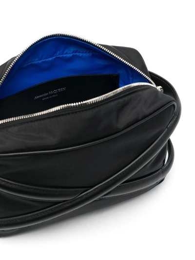 Shop Alexander Mcqueen The Harness Shoulder Bag In Black