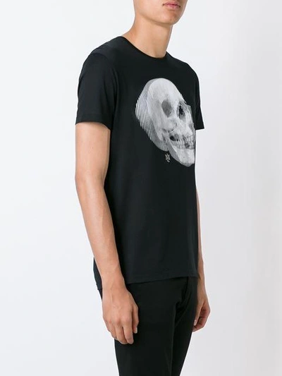 Shop Alexander Mcqueen Skull Print T-shirt - Black