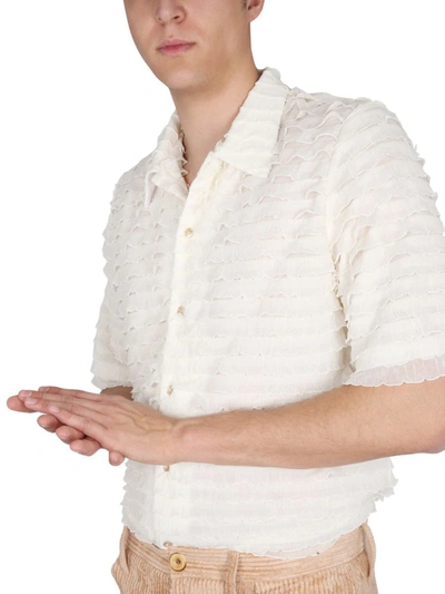Shop Séfr Noam Shirt In White