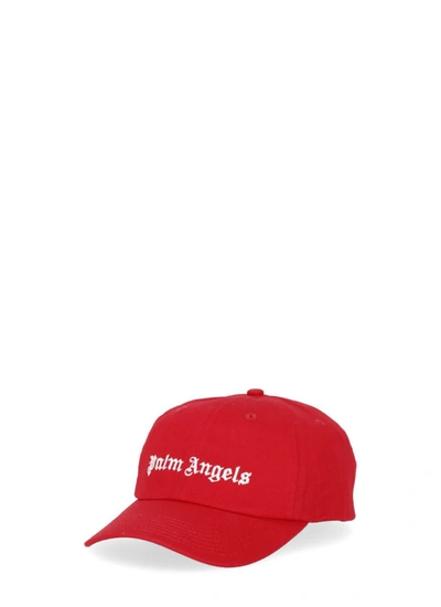 Shop Palm Angels Hats In Red White
