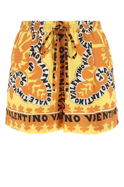 Shop Valentino Garavani Shorts In Printed