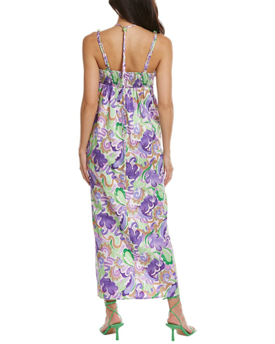 Shop Suboo Botanica Maxi Dress In Purple