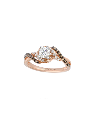 Shop Le Vian 14k Two-tone 0.74 Ct. Tw. Diamond Ring