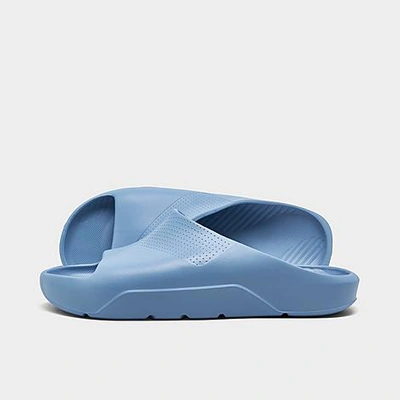 Shop Nike Jordan Men's Post Slide Sandals In Chambray/chambray