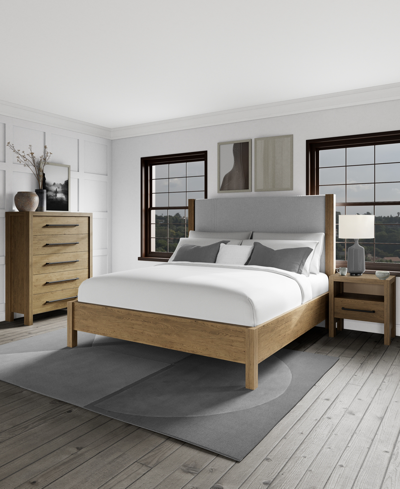 Shop Furniture Davie King 3-pc. Bedroom Set (upholstered Bed, Chest & Nightstand)