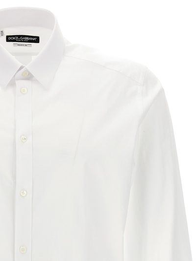 Shop Dolce & Gabbana Dg Essential Shirt Shirt, Blouse White