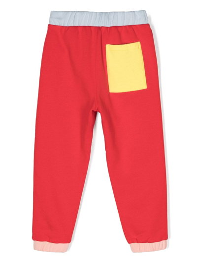 Shop Kenzo Logo-print Track Pants In Red