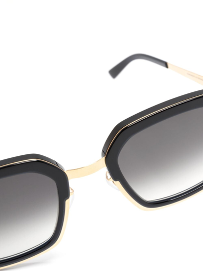 Mykita Misty 768 Square-frame Sunglasses In Black