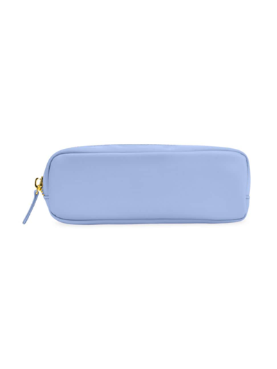 Shop Stoney Clover Lane Girl's Classic Slim Pouch In Periwinkle