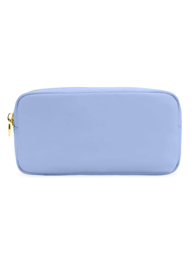 Shop Stoney Clover Lane Classic Small Pouch In Periwinkle