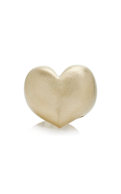 Shop Lauren Rubinski 14k Yellow Gold Heart Ring