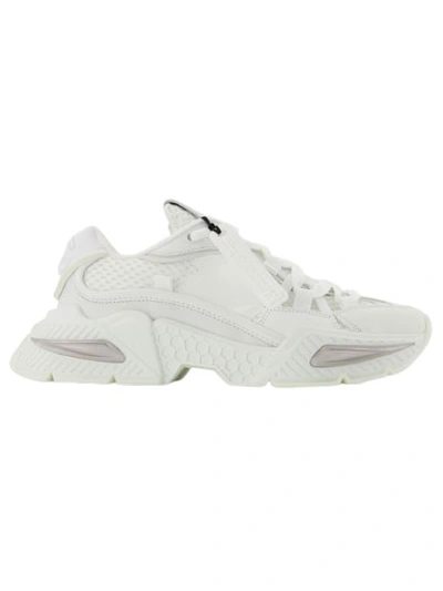 Shop Dolce & Gabbana Airmaster Sneakers - White