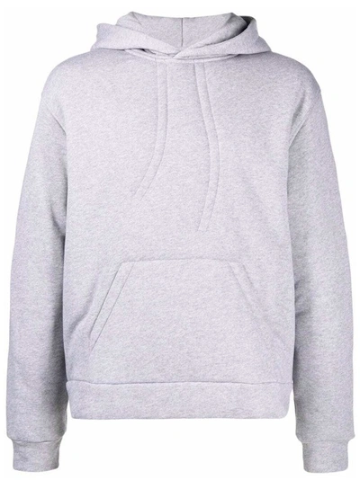 Shop Jacquemus Le Doudoune Padded Hoodie In Grey