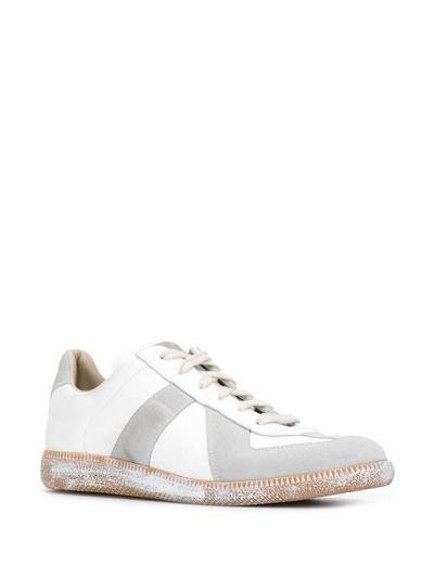 Shop Maison Margiela Sneakers Low Top In White