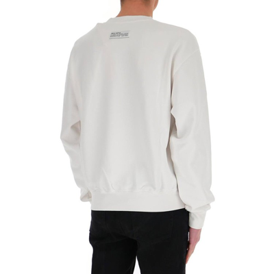 Shop Heron Preston Periodic Table Print Sweatshirt In White