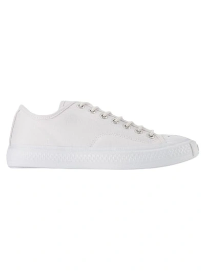 Shop Acne Studios Ballow Tag W Sneakers - Optic White - Cotton