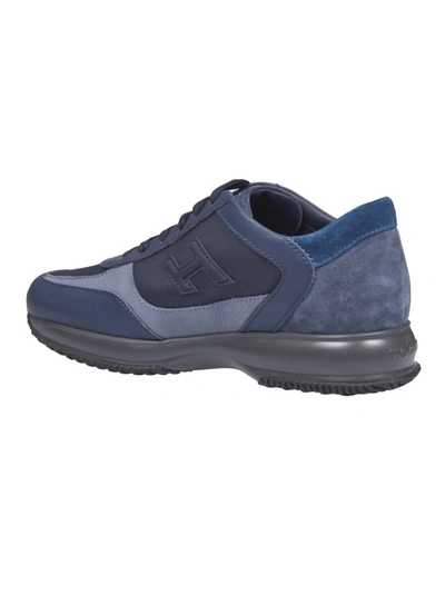 Shop Hogan Interactive Sneakers In Blue