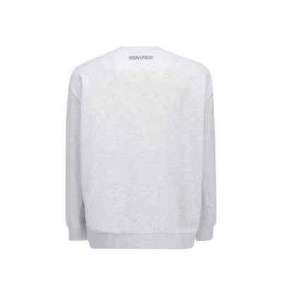 Shop Marcelo Burlon County Of Milan Cotton Logo Sweatshirt In White