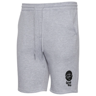 Shop Grady Baby Co Mens  Big Logo Shorts In Grey/grey