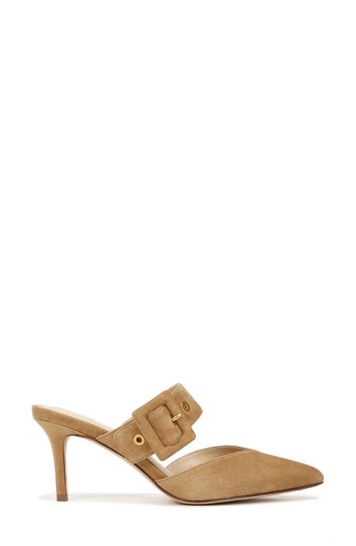 Veronica Beard Linley Pointed Toe Mule In Latte