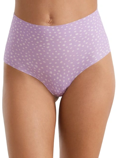 Shop Bare The Easy Everyday No Show Full Brief In Lavender Dot
