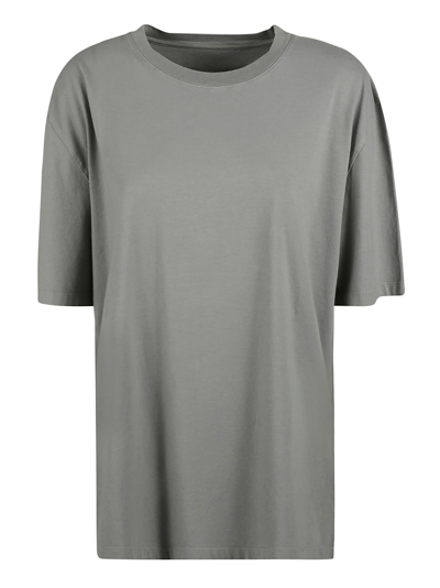 Shop Maison Margiela Round Neck T-shirt In Grey