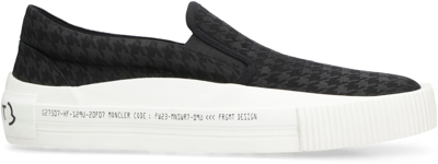 Shop Moncler Genius Moncler X Frgmt - Vulcan Slip-on Sneakers In Black