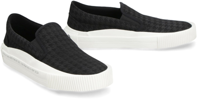 Shop Moncler Genius Moncler X Frgmt - Vulcan Slip-on Sneakers In Black