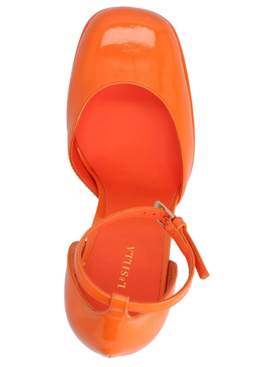 Shop Le Silla 'nikki Kabir' Pumps In Orange