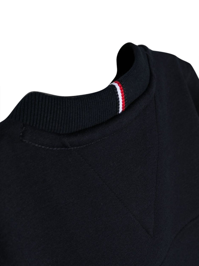 Shop Tommy Hilfiger Varsity Crewneck Sweatshirt In Blu