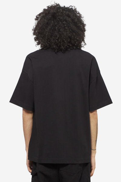 Shop Carhartt Link Script T-shirt In Black