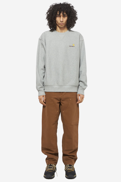 Shop Carhartt American Script In Grey