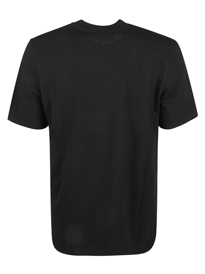 Shop Msgm Logo Classic T-shirt In Black