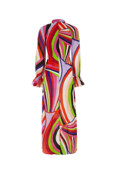 Shop Emilio Pucci Long Dresses. In Printed