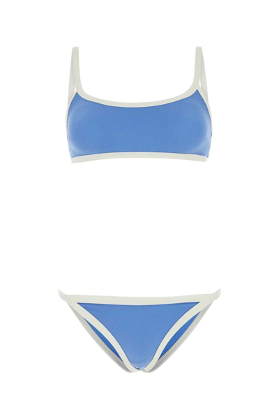 Shop Lisa Marie Fernandez Swimsuits In Multicoloured