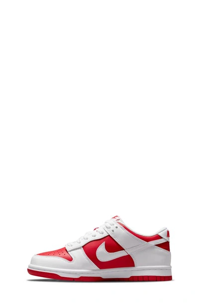 Shop Nike 'dunk Low' Sneaker In University Red/ White/ Orange