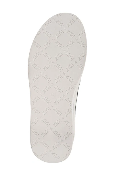 Zigi Koralay Rhinestone Platform Sneaker In Gold Canvas