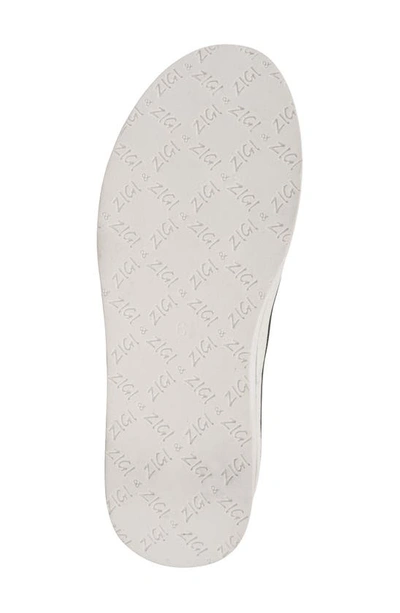 Zigi Koralay Rhinestone Platform Sneaker In Apple Green