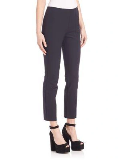 Shop Alexander Wang T Tech Suiting Fitted Pants In Black