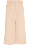 J.CREW Collection plaid linen and cotton-blend culottes